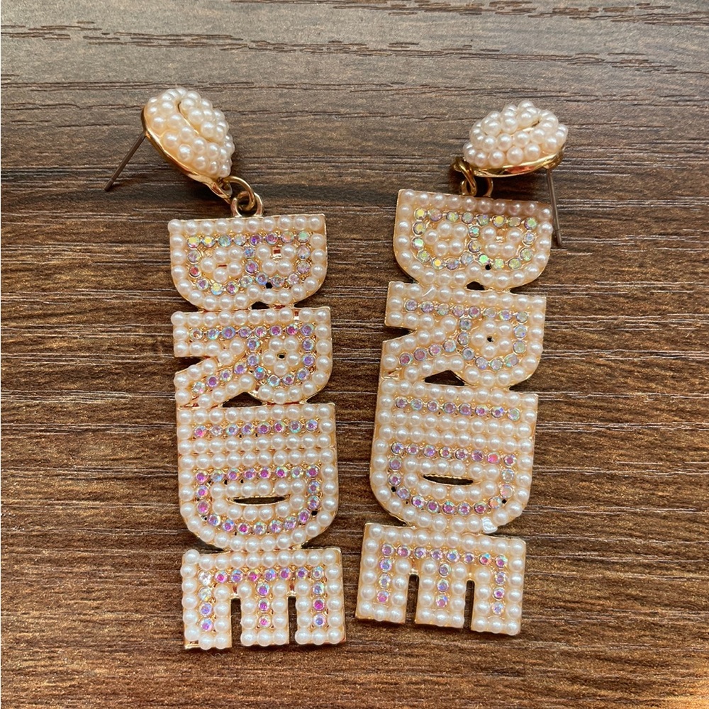 Bride earrings